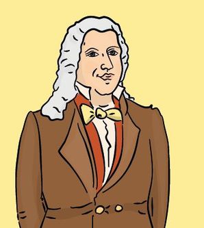 Kindgrechte Illustration Johann Adolf Hasse