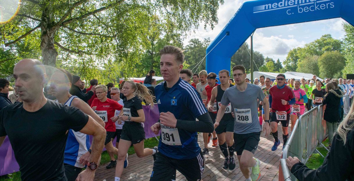 Läufer beim AZ Firmenlauf in Bad Bevensen