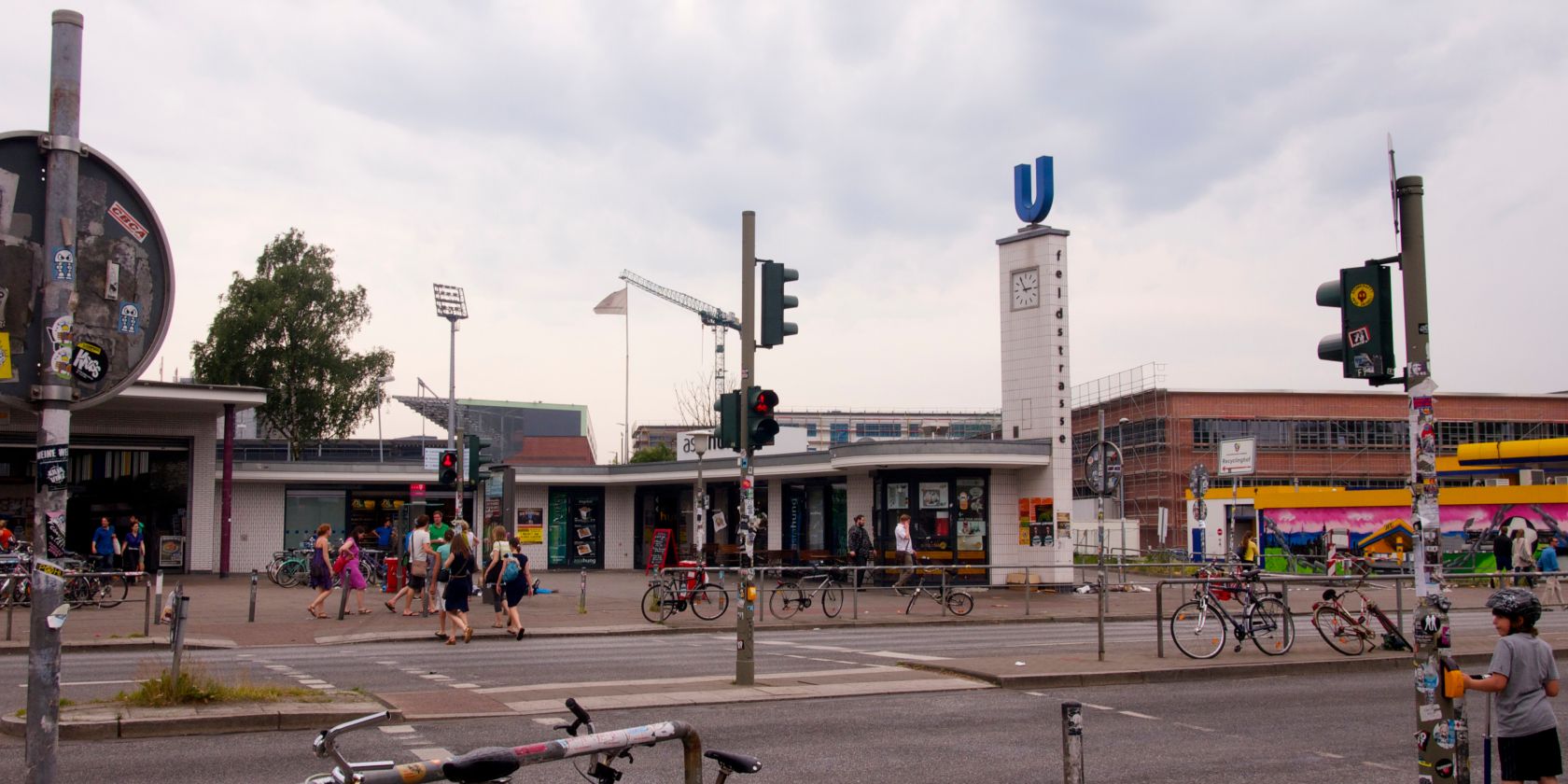 Treffpunkt: U-Bahnhof Feldstraße, © Carolin Matysek