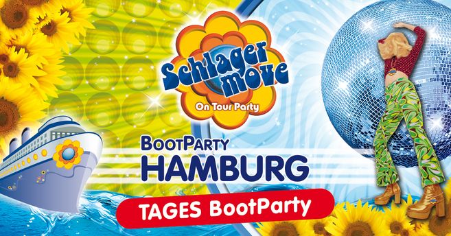 Schlagermove TAGES-Bootparty Hamburg