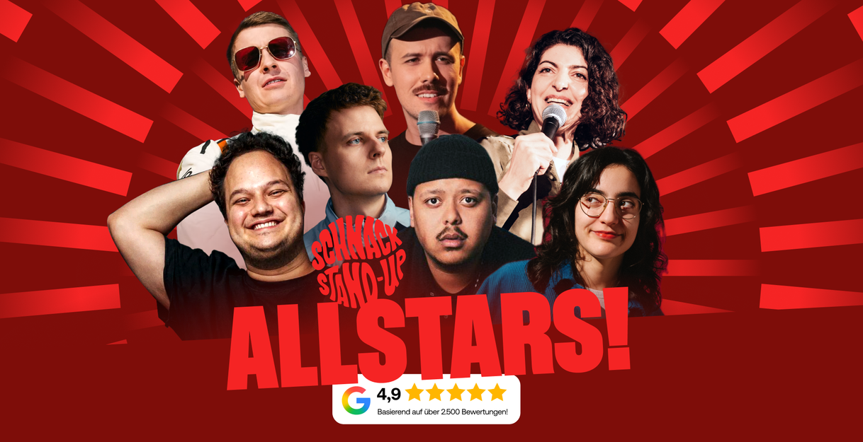 Die besten Comedians Deutschlands, in Hamburgs beliebtesten Comedy Club.