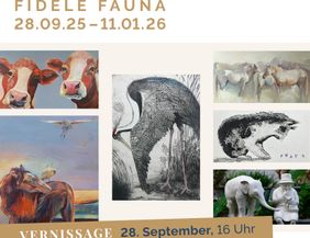 Tierbilder in verschiedenen Kunststilen: Malerei, Druckgrafik und Fotografie