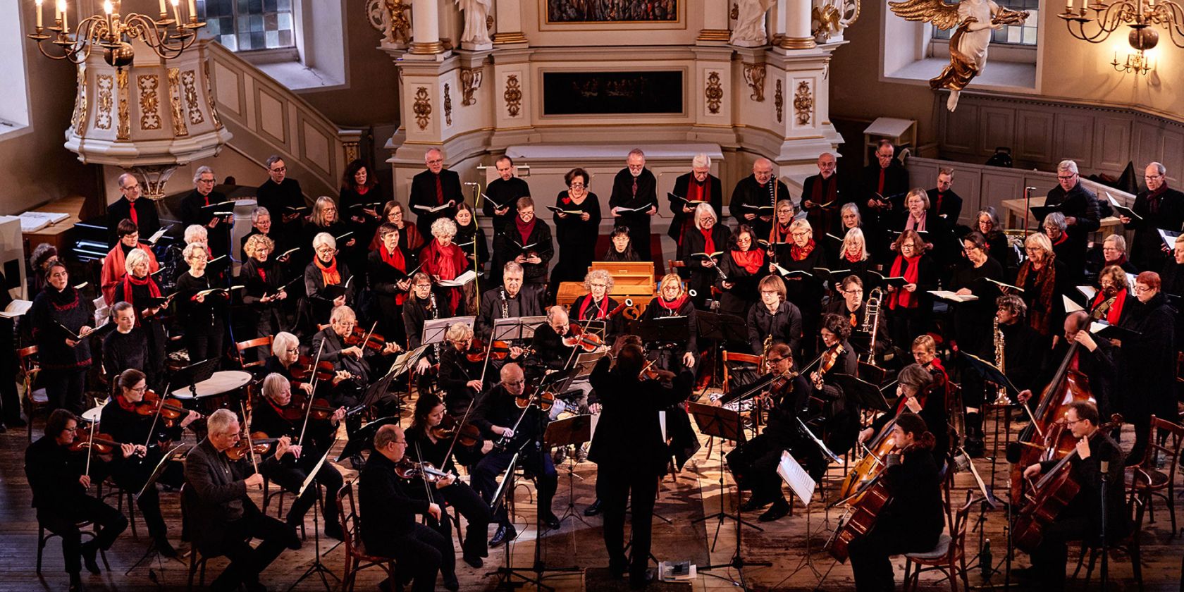 ChorAltona und Kleines Kantatenorchester Altona, © KlangRäume e.V. / Franziska Evers