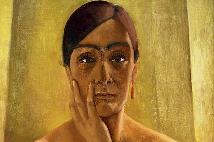 Anita_Rée,_Selbstbildnis,_um_1929_beschnitten, © Hedda Scherres