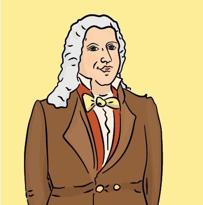 Kindgrechte Illustration Johann Adolf Hasse