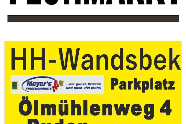 Werbeplakat zur Veranstaltung