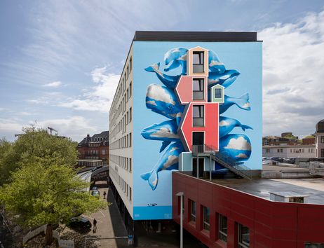 Mural "Panorama" von Nevercrew. 