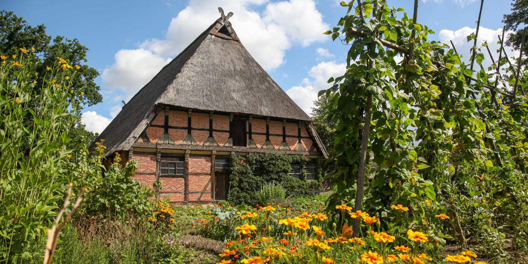 Brümmerhofgarten im Museumsdorf Hösseringen, © Museumsdorf Hösseringen