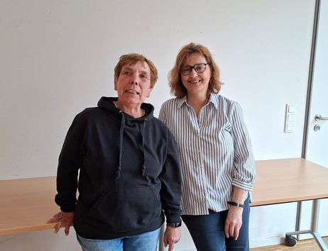 Carmen Nowald und Kerstin Tomkowitz
