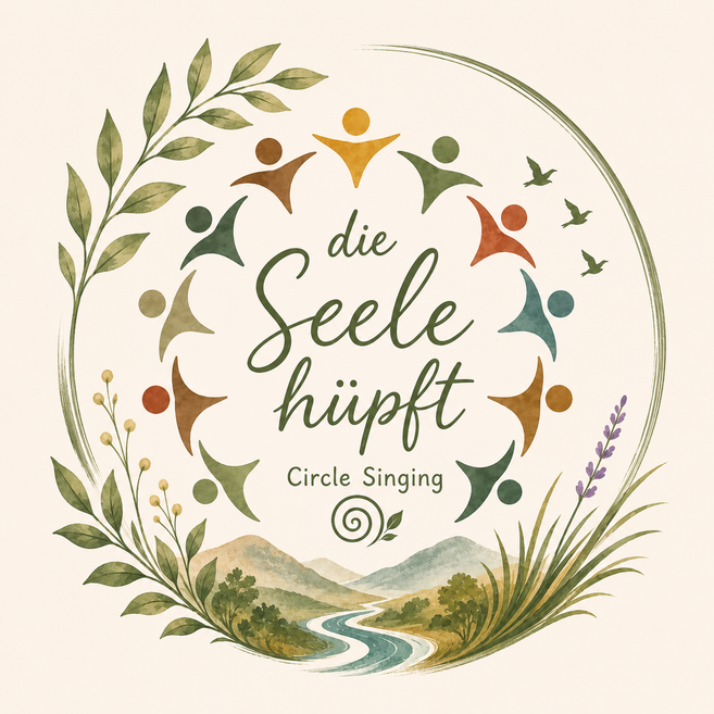 Logo Die Seele hüpft- Circle Singing Hamburg