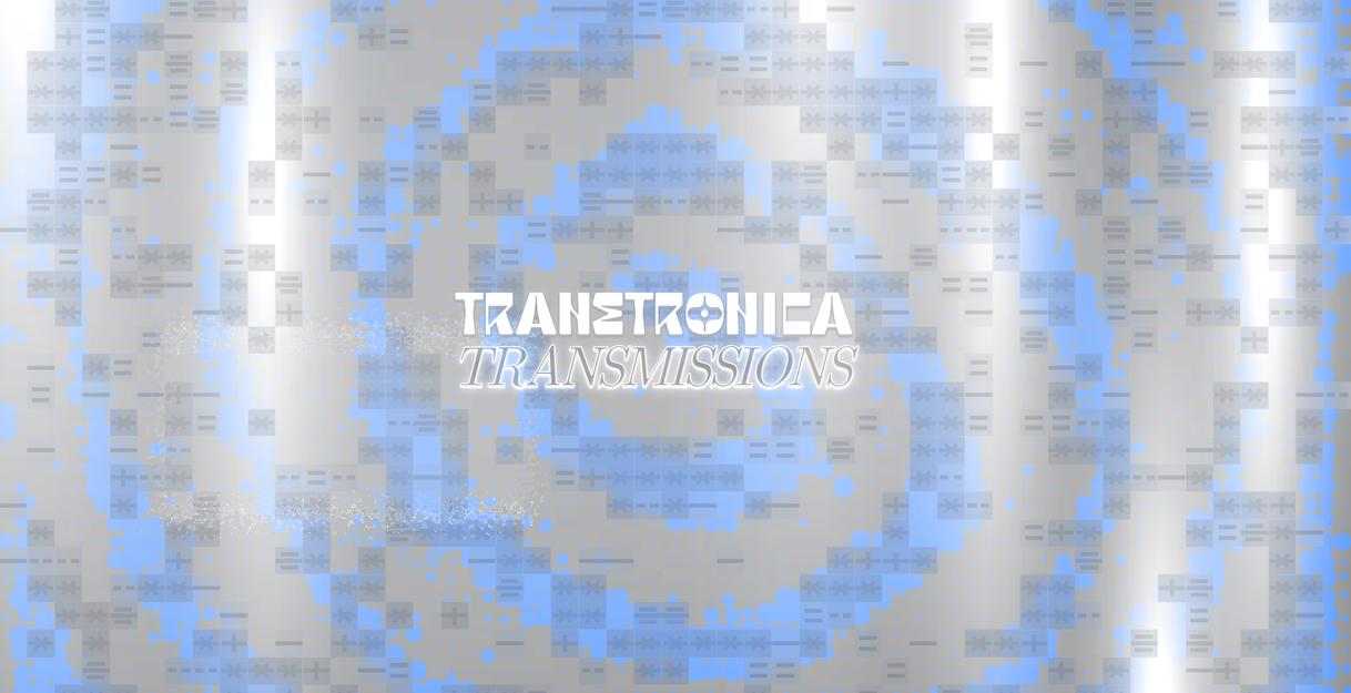 The Transtronica logo and the title Transmissions appear on a gray background with a blue swirl.