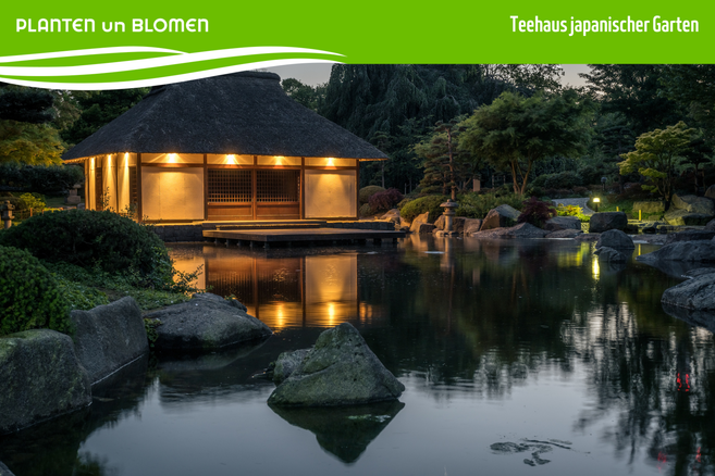 Teehaus jap. Garten