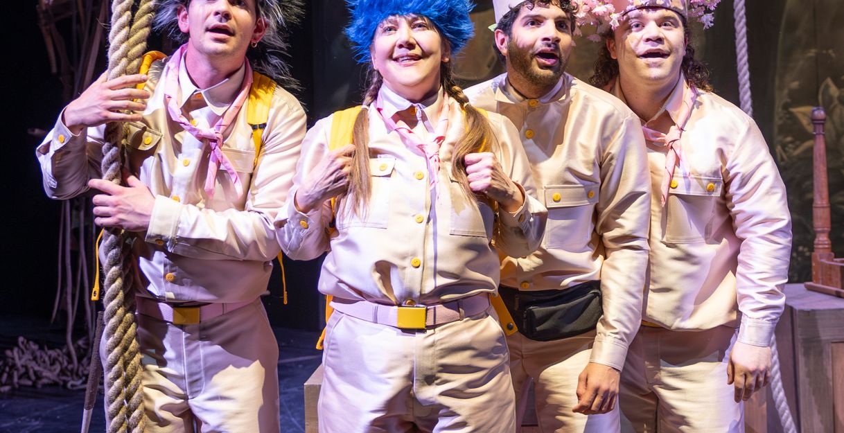 Produktionsbild aus der Inszenierung "Bambi" vom Jungen SchauSpielHaus Hamburg 