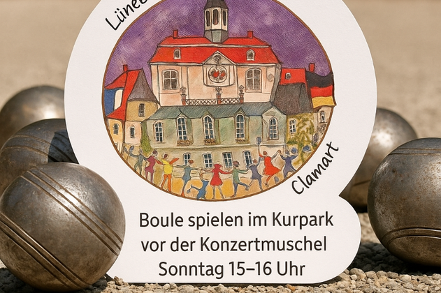Einladung zum Boulespielen