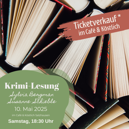 Krimilesung, © Café und Köstlich