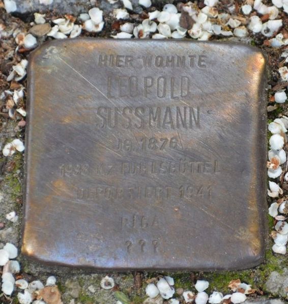 Stolperstein Leopold Sussmann