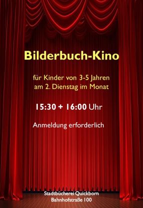 Bilderbuchkino, © Stadtbücherei Quickborn