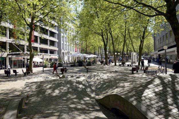 Gerhart-Hauptmann-Platz, © Felix Neumann
