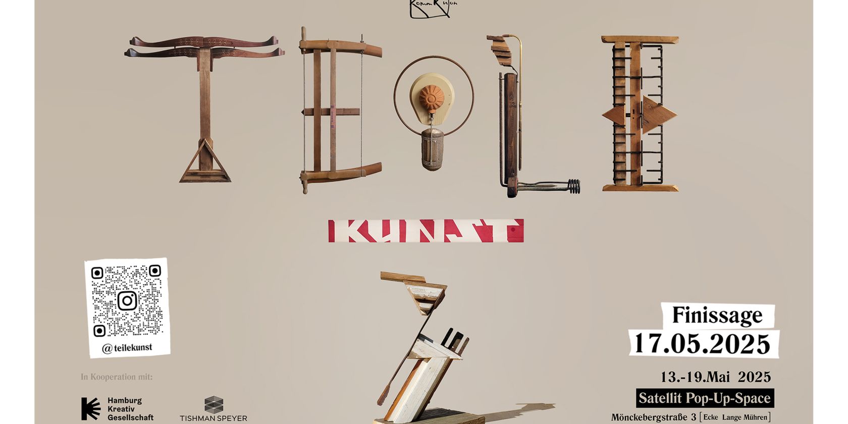 Roman Kulon - Teile Kunst 2025 - Satellit, © Roman Kulon