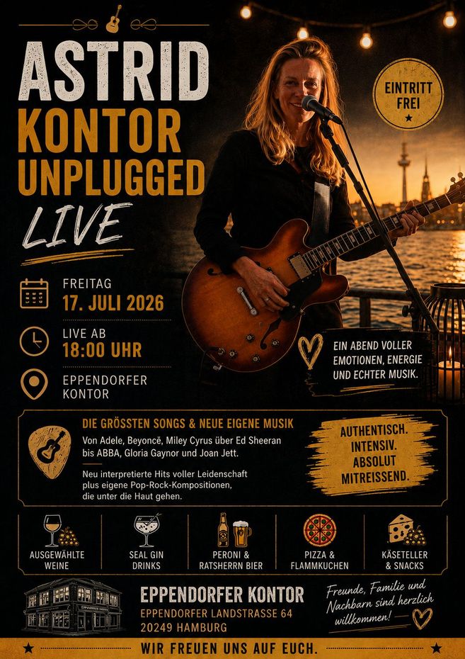 ASTRID Kontor unplugged live Konzert am 17.07. 