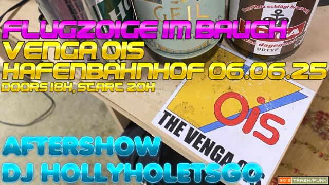 Flugzoige im Bauch - The Venga Ois (Live) &amp; DJ Hollyholetsgo, © The Venga Ois
