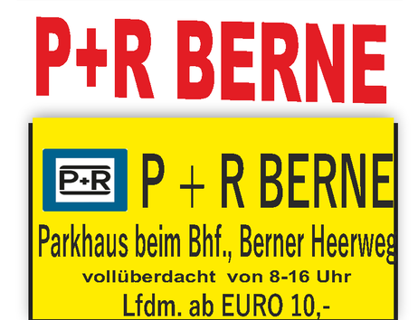 Werbeschild