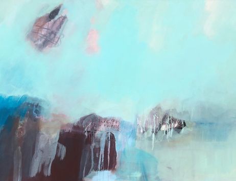 Bild new horizons von Anja Witt in Acryl auf Leinwand