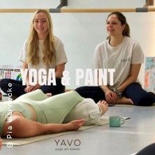 Yoga & Paint, © links im Bild