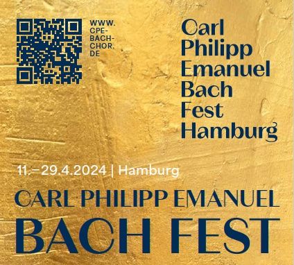 Plakat CPE-Bachfest Hamburg 2024, © (c) CPE Bach Chor privat