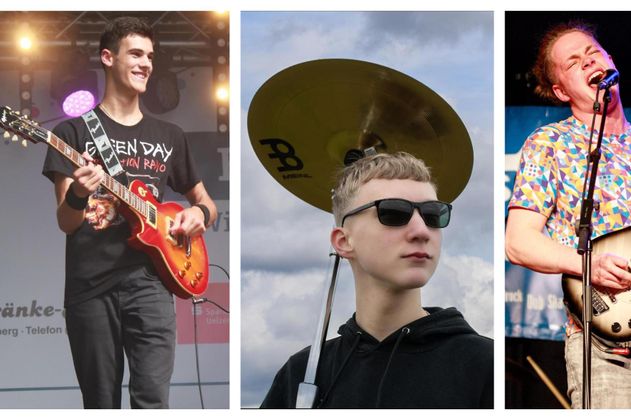 Bilder von den Mitgliedern Band "Green Children"