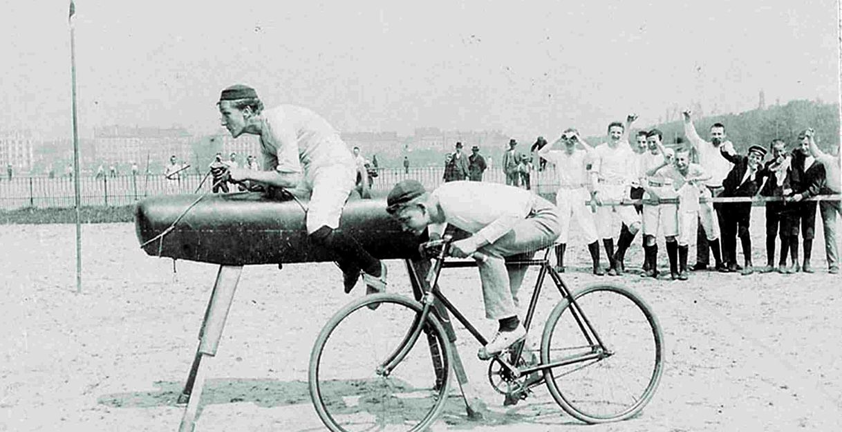 Sport und Vergnügen auf dem Heiligengeistfeld 1903