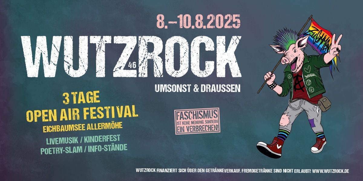 Wutzrock Festival Umsonst & Draußen