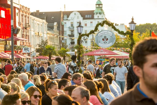 St. Pauli Winzerfest auf dem Spielbudenplatz