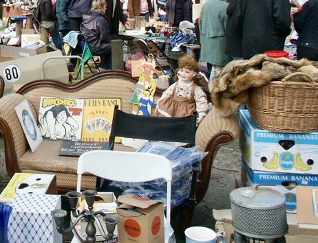 Flohmarktstand