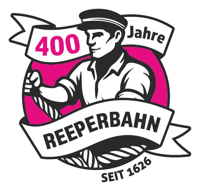 Das Logo von 400 Jahre Reeperbahn