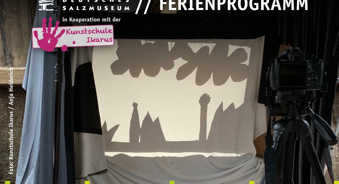 Leinwand mit Schattentheater