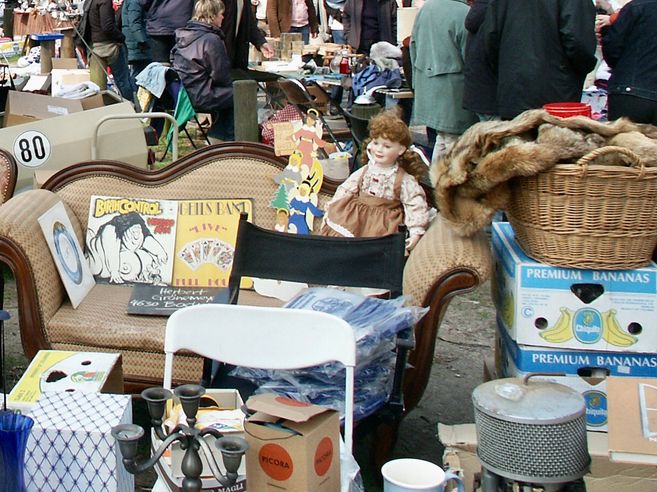 Flohmarktstand
