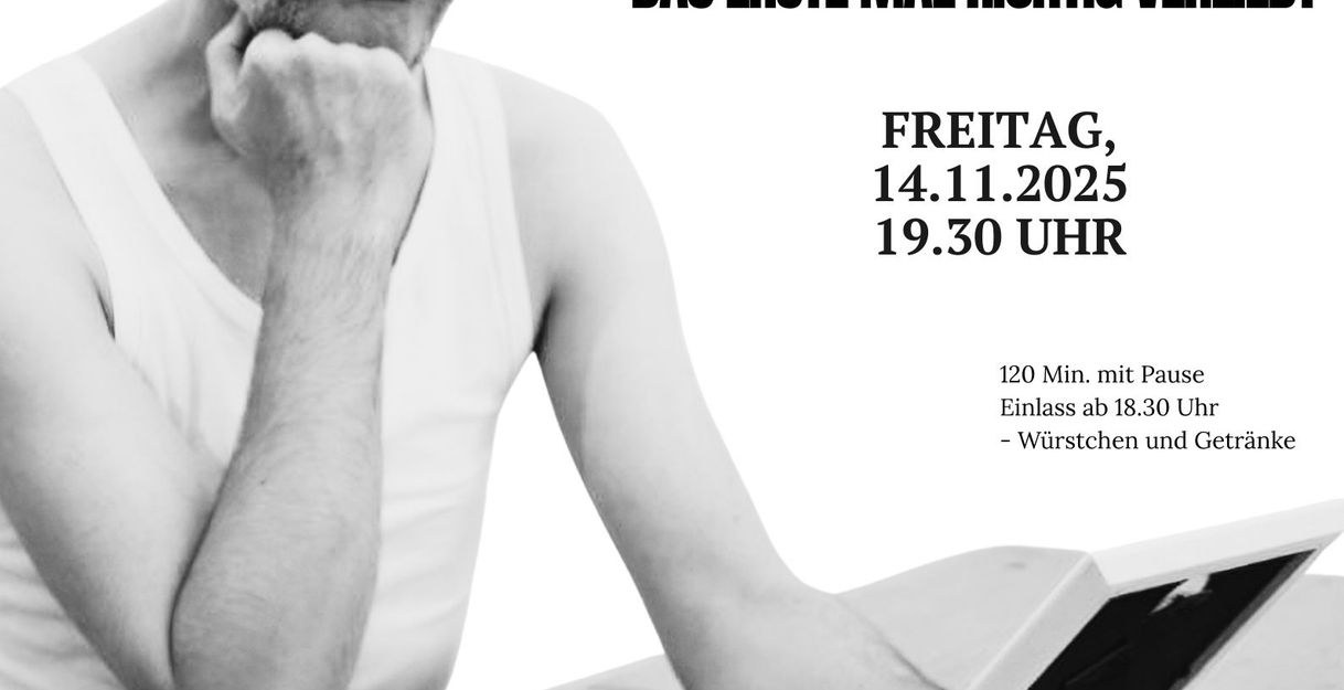 Arne Tiedemann - in verliebter Denkerpose