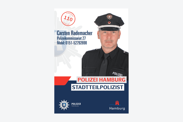 Bürgersprechstunde der Polizei in der Bücherhalle Eidelstedt