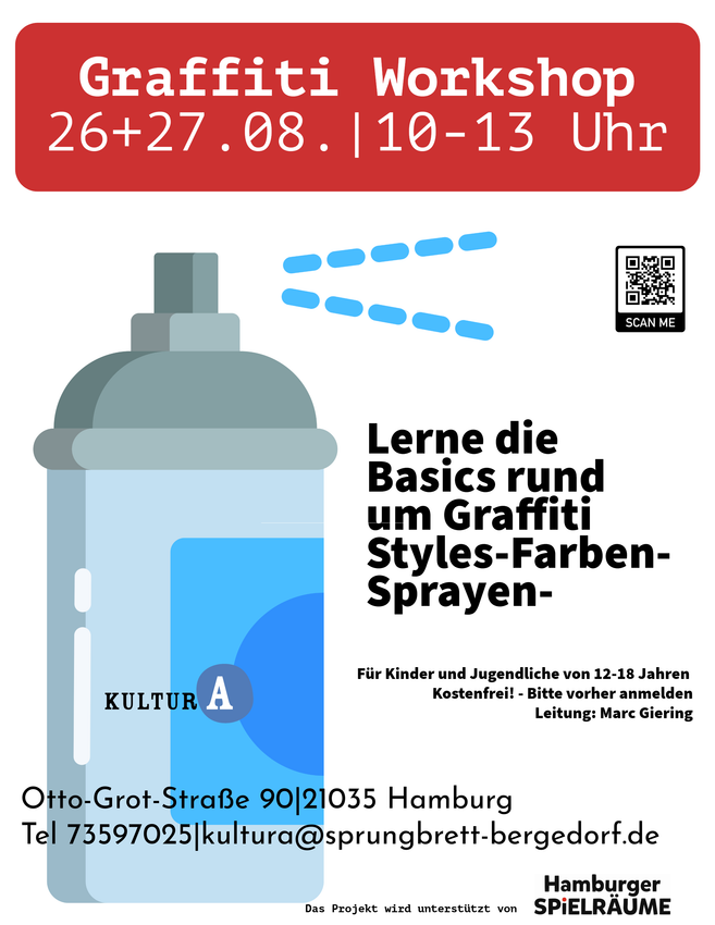 Plakat Graffiti Workshop