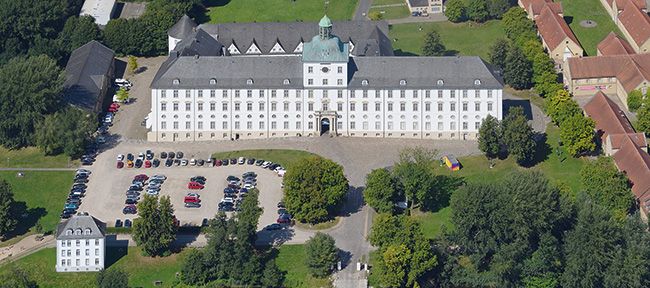 Luftbild Schloss Gottorf