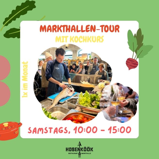 Markthallentour und Kochkurs Cover