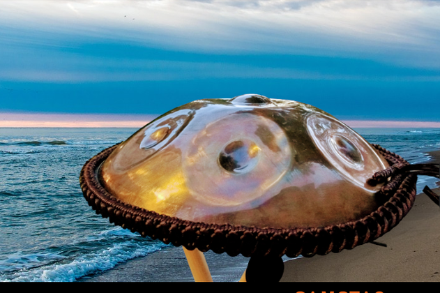 Handpan mit Veranstaltungsdatum 20.09.25 