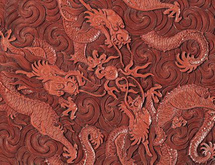 Rote Drachen.