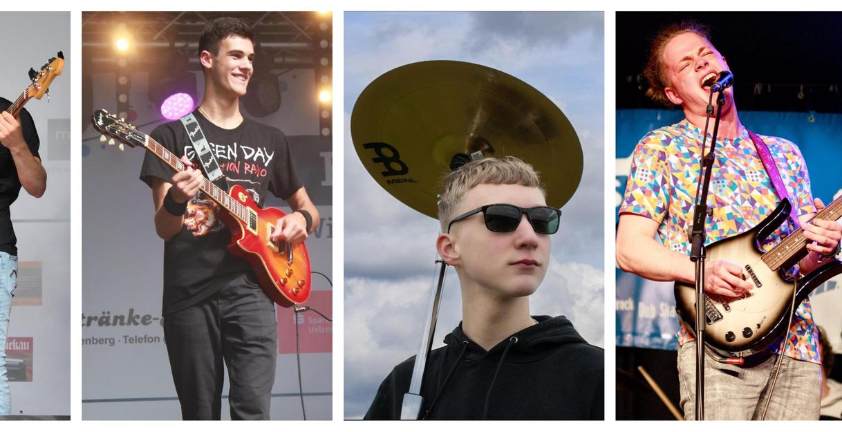Bilder von den Mitgliedern Band "Green Children"