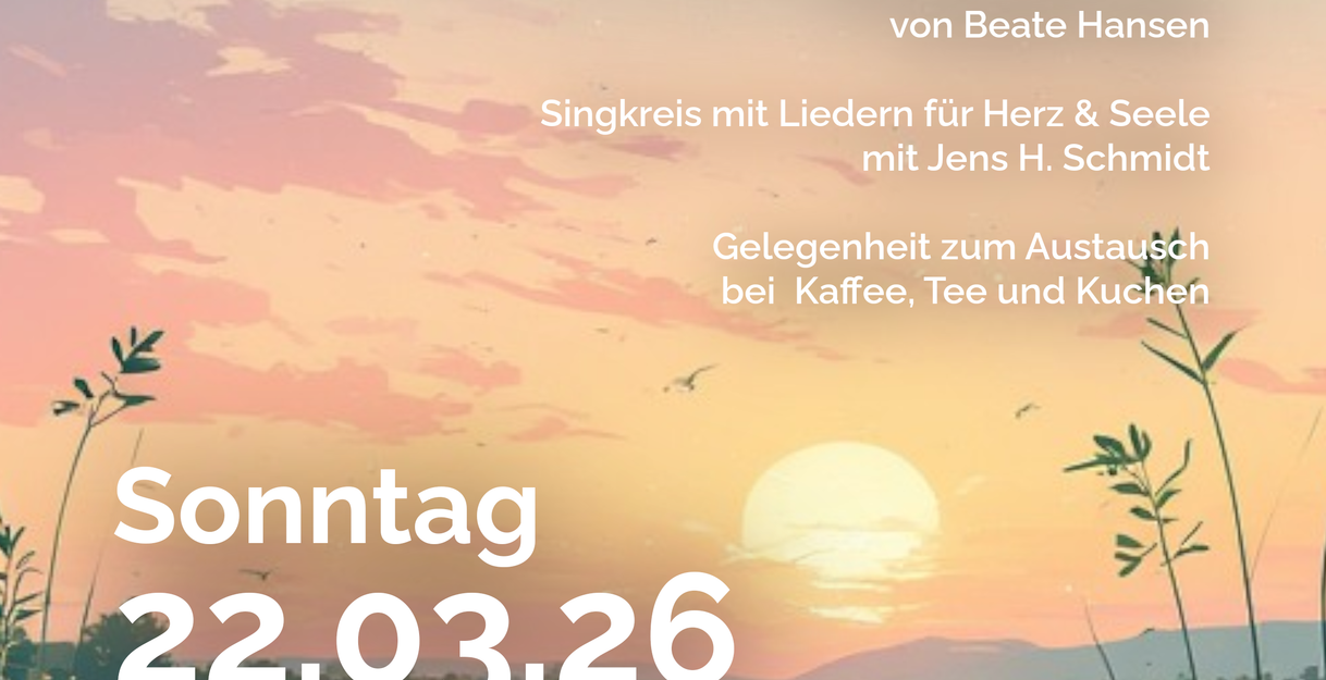 Plakat zur Veranstaltung