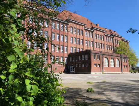 Außenansicht Gebäude Bullenhuser Damm