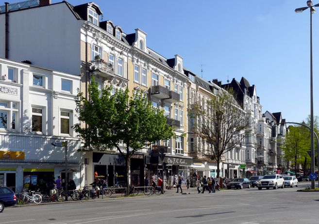 Die Eppendorfer Landstraße