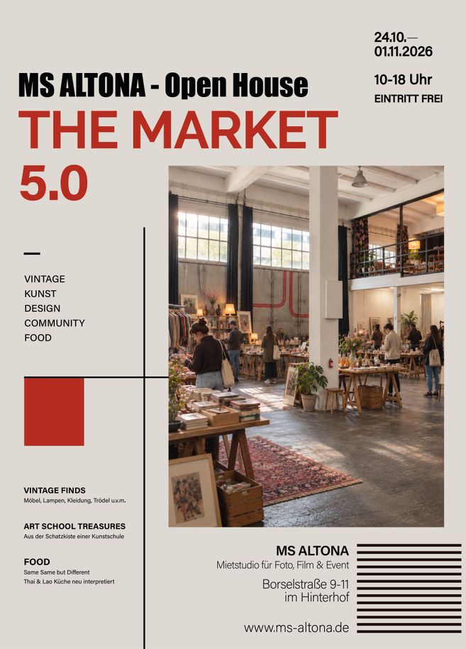 Vintage Market im Fotostudio MS Altona