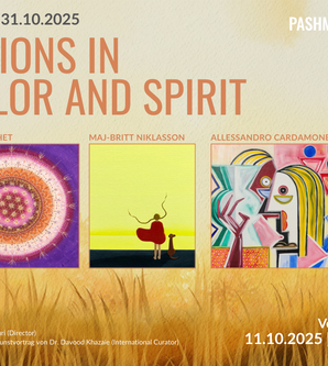 Visions in Color and Spirit - 11.10. - 31.10.2025-Flyer